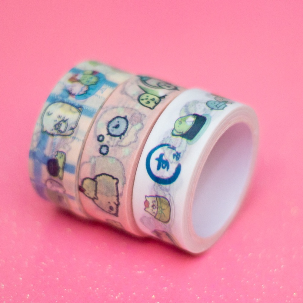 Kawaii Sumikko Gurashi Washi Tape Bundle